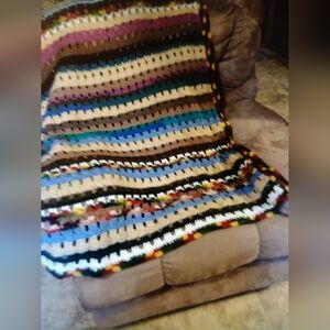 😊 😊 50% OFF Hand crochet Blanket / Throw / Afghan